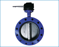 U type flange  butterfly valve