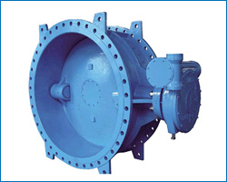 Double eccentric flange butterfly valve